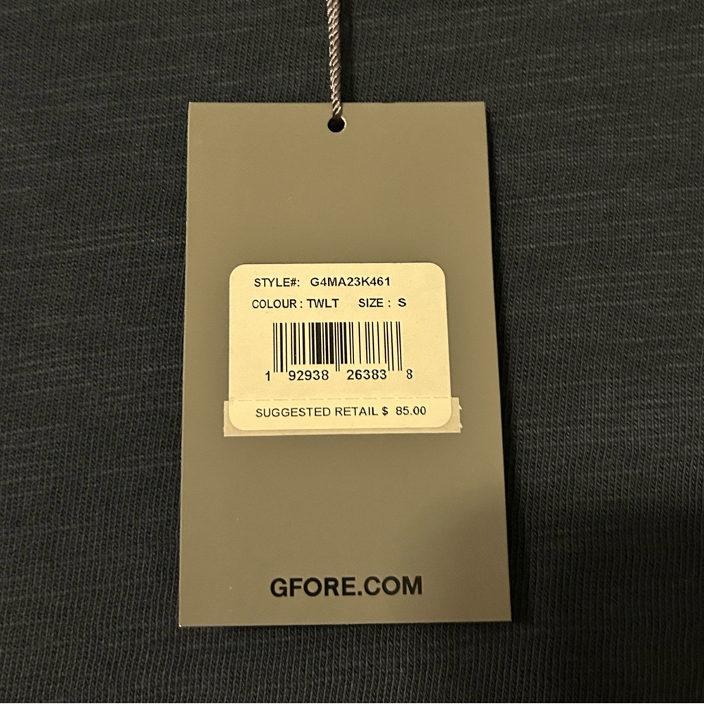 NWT men’s G/FORE textured golf crew neck shirts—small and medium - Picture 5 of 7